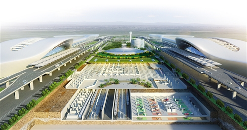打造“垂直城市”广州白云站TOD综合交通枢纽建设再迎里程碑